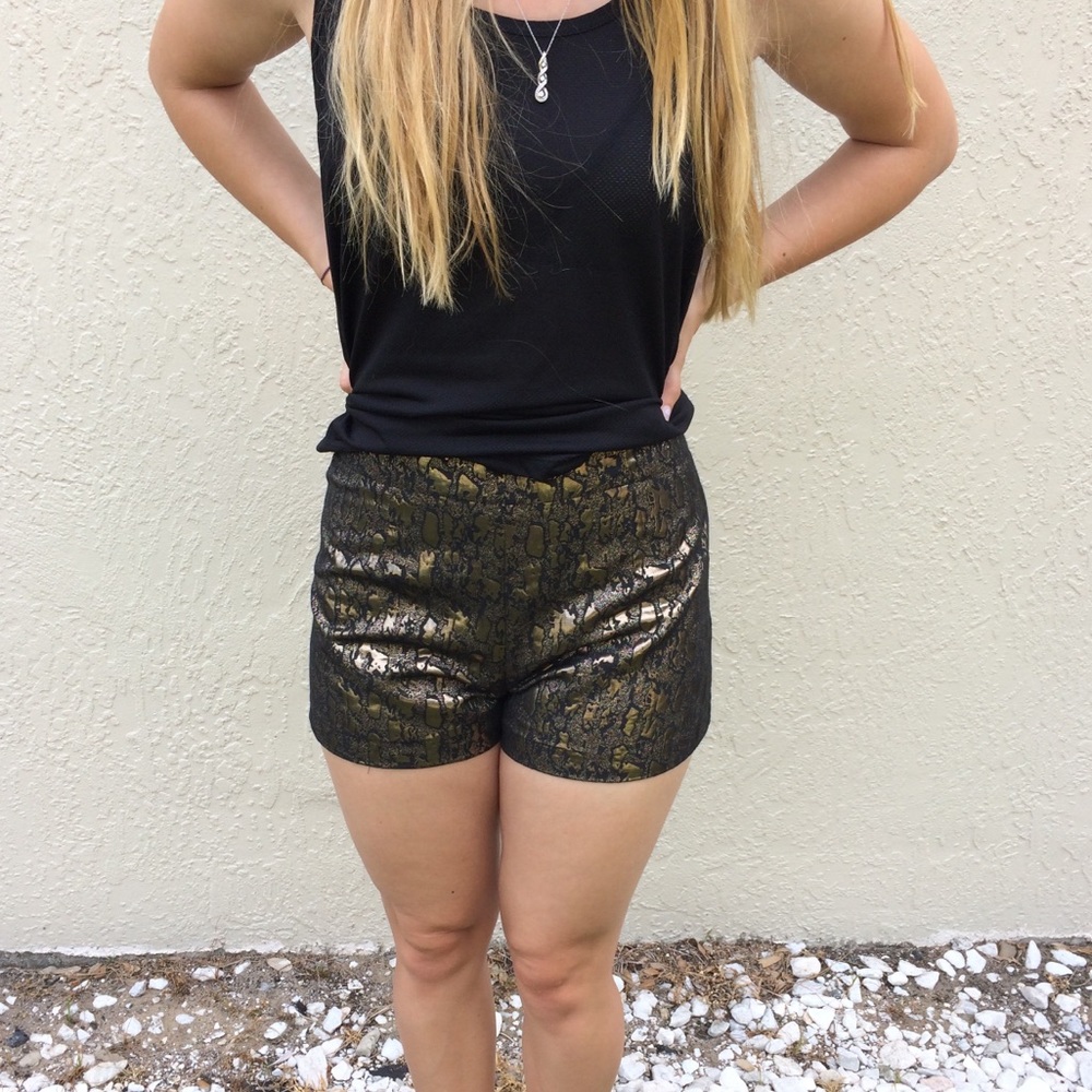 Cheetah Print Shorts by Ecoté for Urban Outfitters